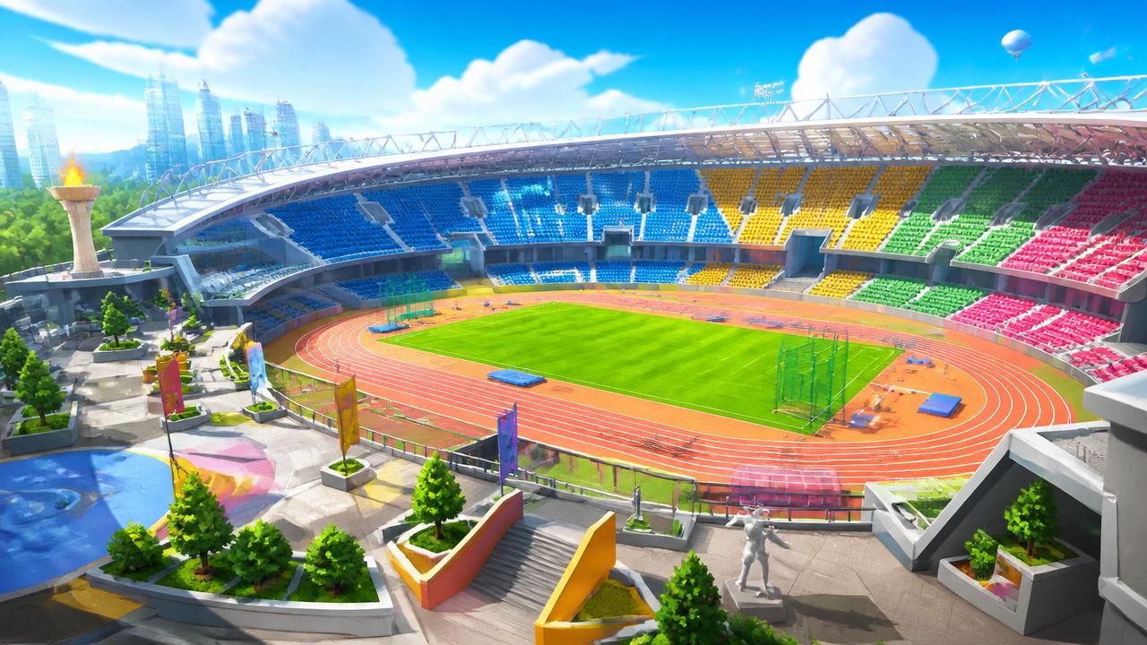 Olympics Go! Paris 2024 artwork