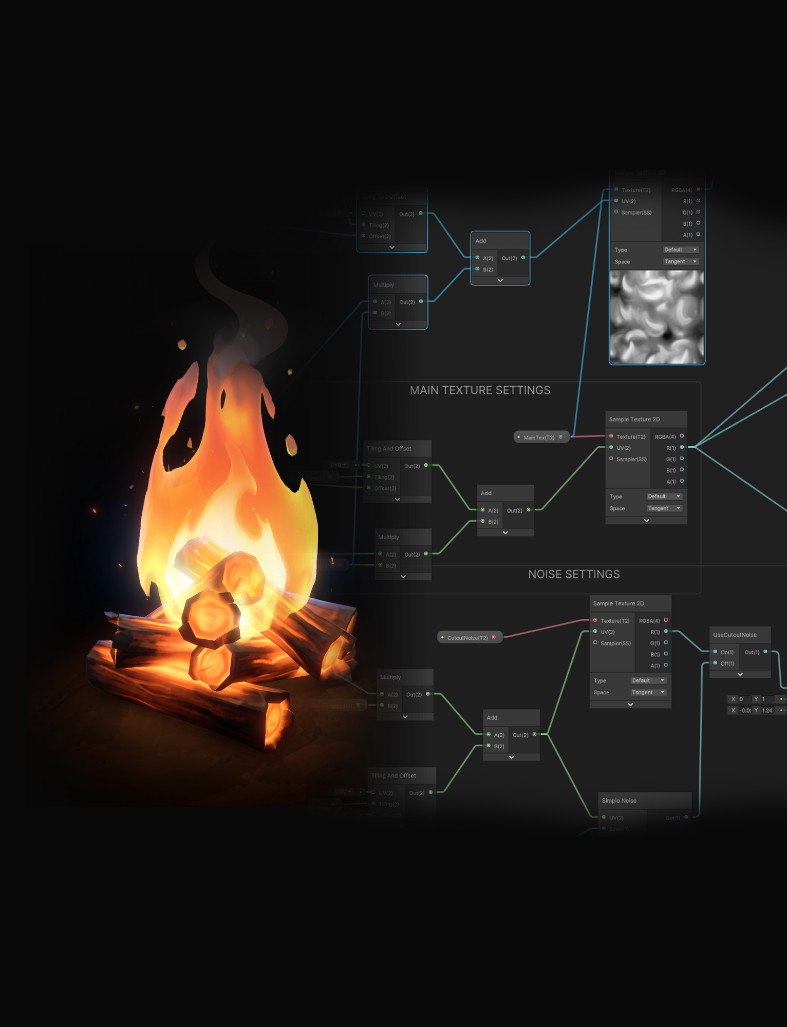 Technical Art illustration